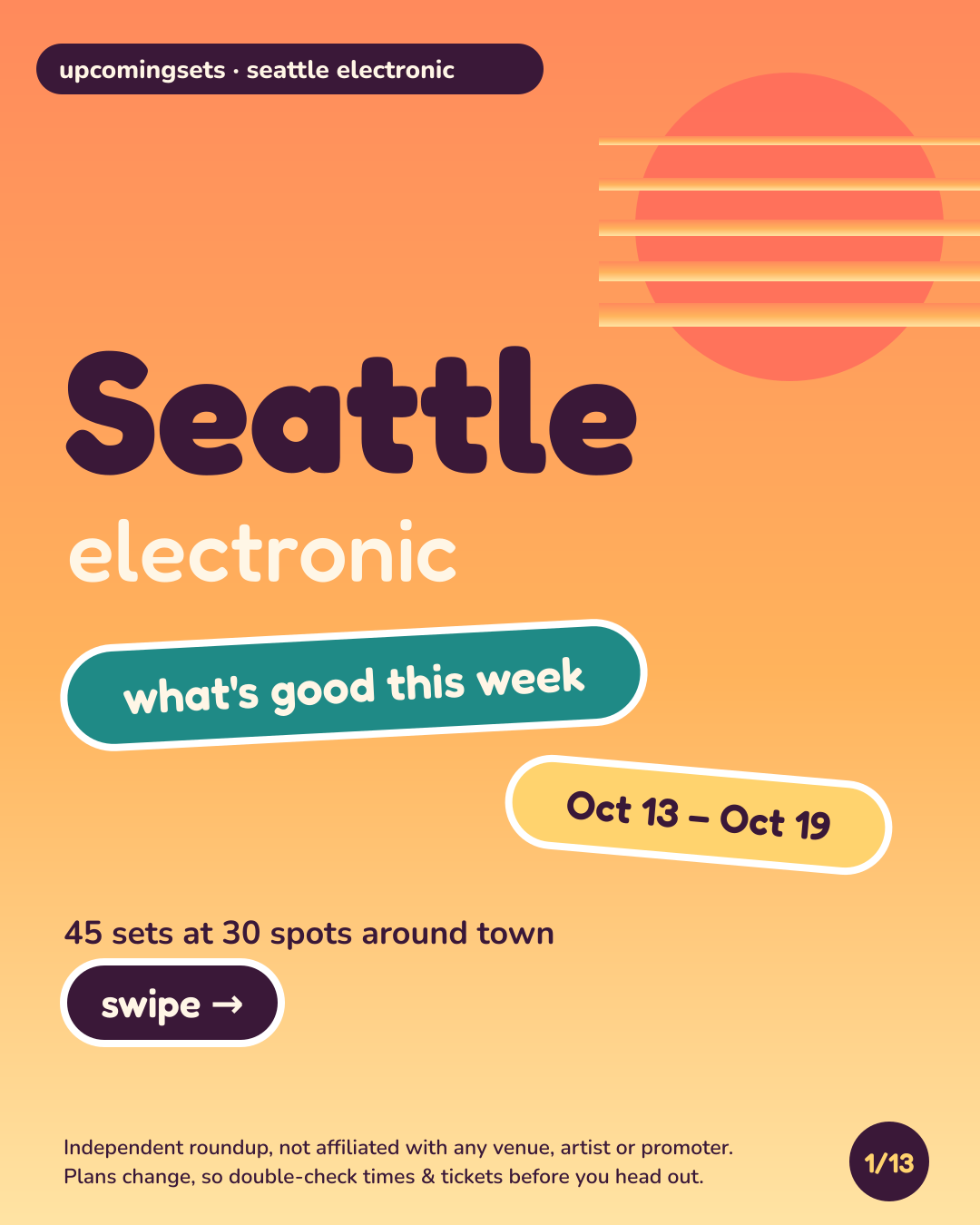 Seattle Electronic slide 1 of 13